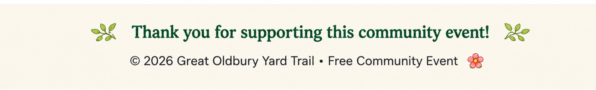 Great Oldbury Yard Trail