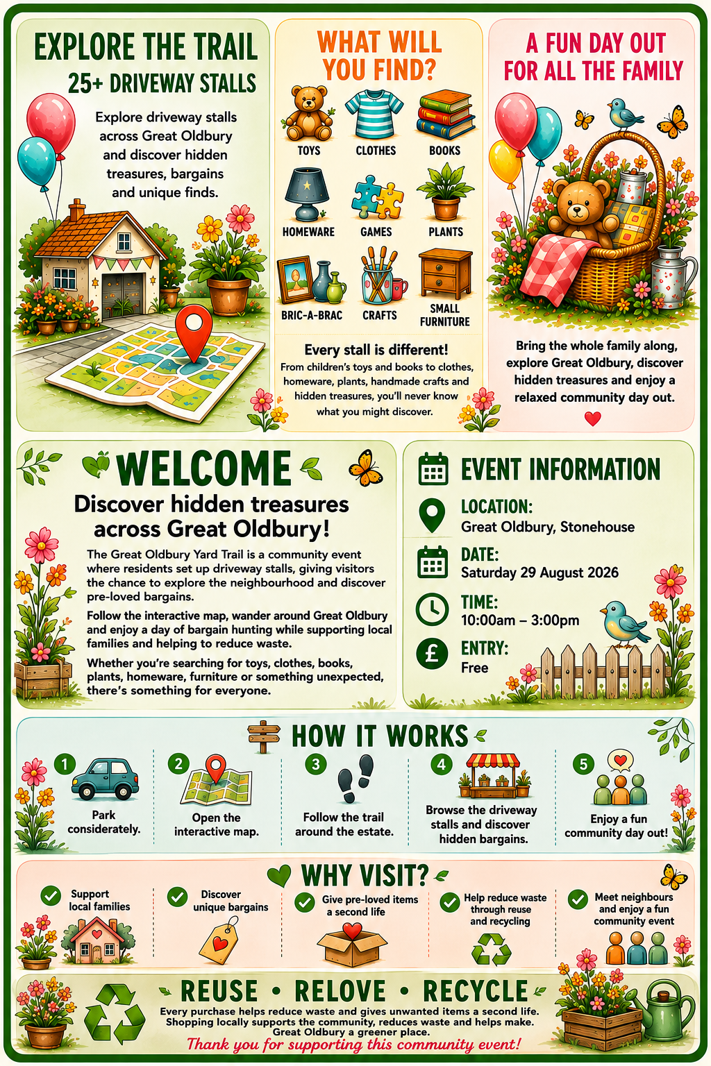 Great Oldbury Yard Trail Information